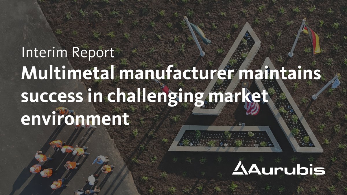 Our interim report for Q2 2024/25 is out now: #Aurubis achieved an operating result (EBT) of €229 million in the first six months. Get all the details in our full report: aurubis.com/en/investor-re… #MetalsforProgress
