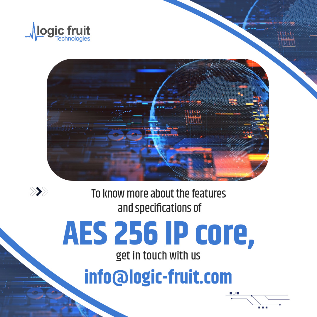 logicfruit's tweet image. 🛡️ Secure More. Worry Less. Download the datasheet now - &lt;!--td {border: 1px solid #cccccc;}br {mso-data-placement:same-cell;}--&gt;logic-fruit.com/ip/aes-256-ip-…
#AES256 #EncryptionTechnology #CyberSecurity #FPGA #ASICDesign #LogicFruitTechnologies #IPCore #DataSecurity #SecureDesign