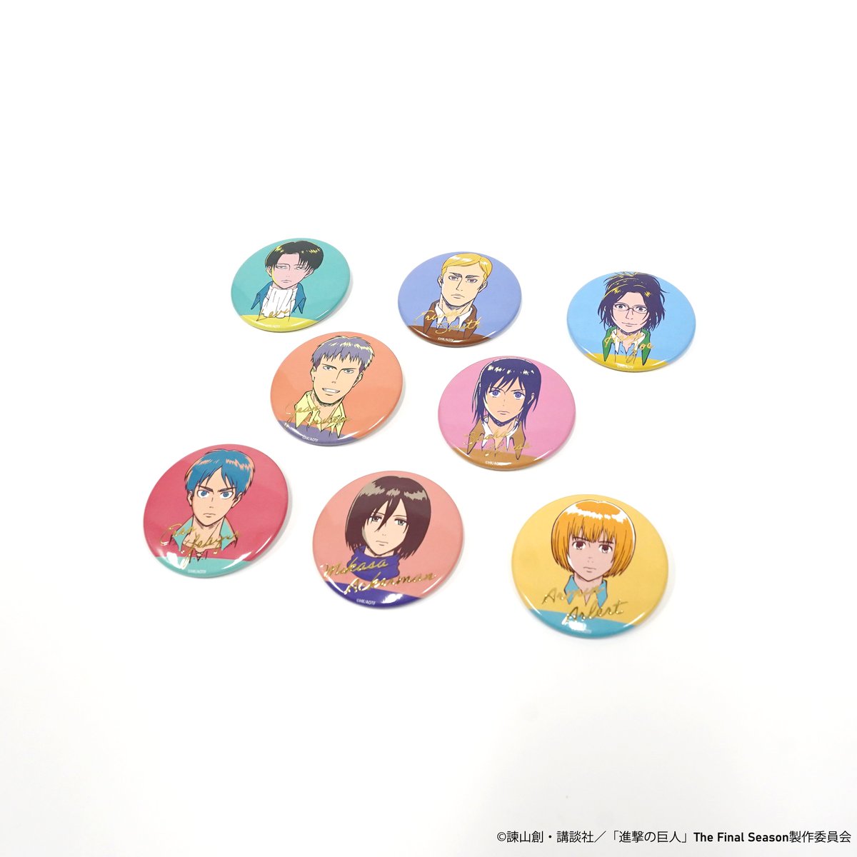TVアニメ『進撃の巨人』 POP UP SHOP by WIT STUDIO 商品紹介 ≪缶