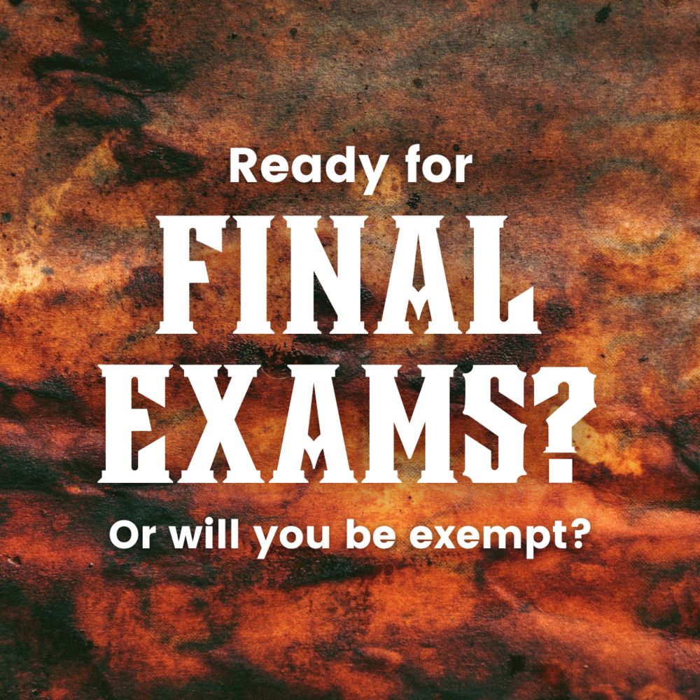 mustangmon's tweet image. Why the 4-Absence Rule for Final Exemptions Isn’t Fair?
By: Zoha Faisal
khsmustangmonthly.com/6157/opinion/w…