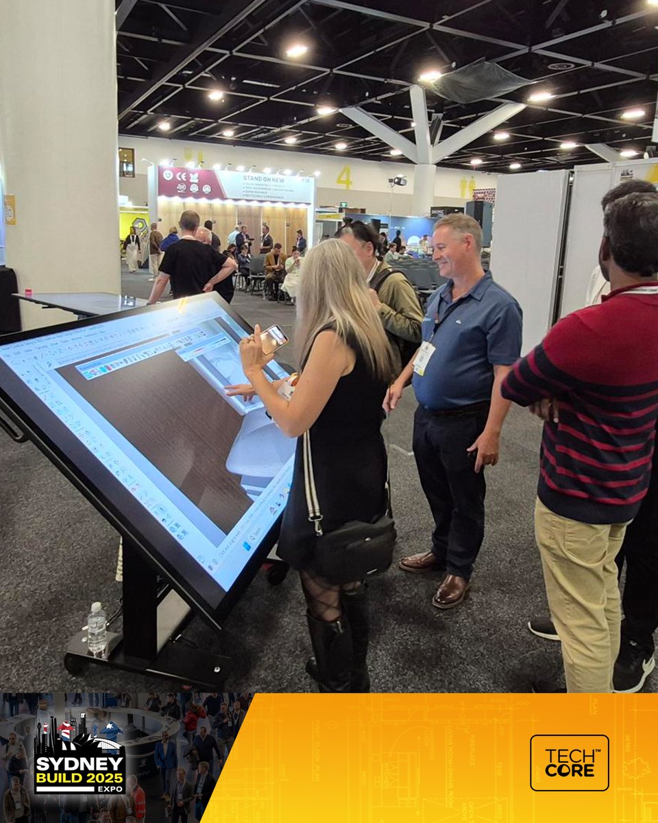 TechCoreAus's tweet image. Sydney Build Expo 2025 has come to an exciting end!
It’s been an incredible two days, connecting with industry leaders, sharing ideas, and showcasing how interactive solutions are shaping the future of the AEC sector.
#technologycore #techcore #sydneybuild25 #AECindustry