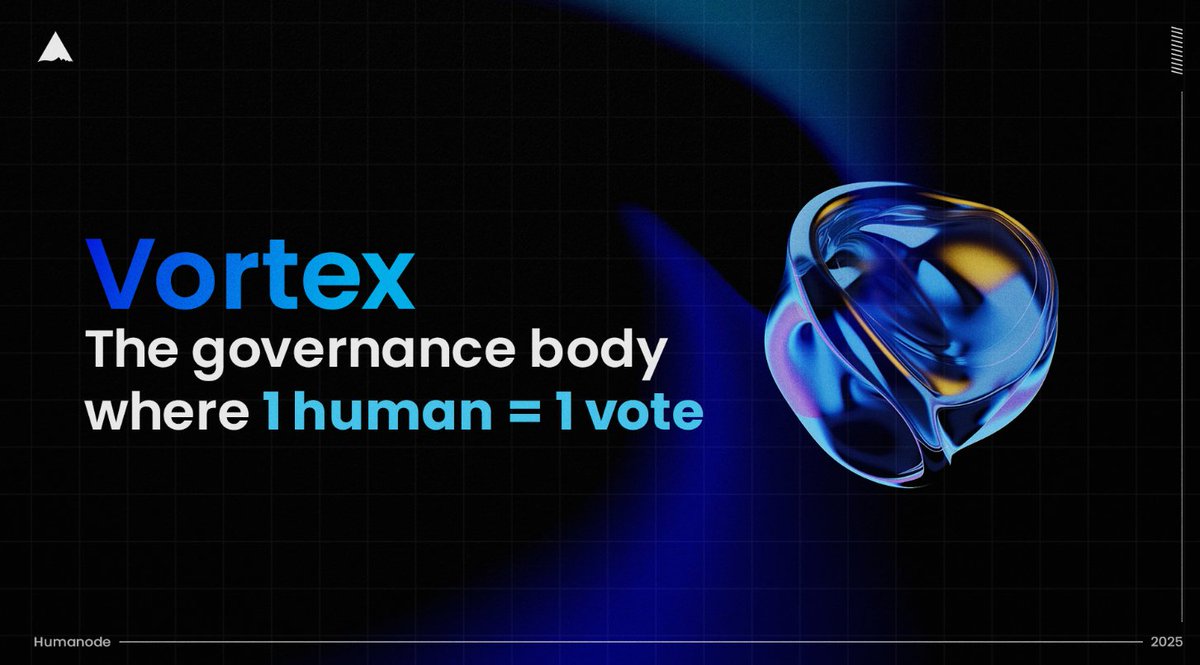 CryptoLuga's tweet image. #Humanode Biyometrik insan düğümlerini DAO perspektifinin ötesine taşıyarak Vortex yönetişimin biçimine taşıyor.
Vortex nedir?
Vortex; Humanode'un Dao'da ki token = güç anlayışını farklı bir yönetim biçimine dönüştürüp, insan düğümlerini çeşitli kriterlere ayırarak yönetişime…
