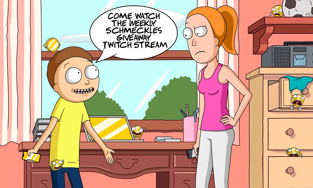 ⚡️ The XRPL Game Show ⚡️
Marbles + Rick and Morty trivia!

Join the Schmeckles community for our weekly Twitch stream with prizes in XRP + XRPL Tokens &amp; NFTs!

Just bring your XRPL wallet and Twitch account.

Sat 10AM AEST (Fri 7PM CDT)
FREE ENTRY: twitch.tv/schmeckles_xrpl