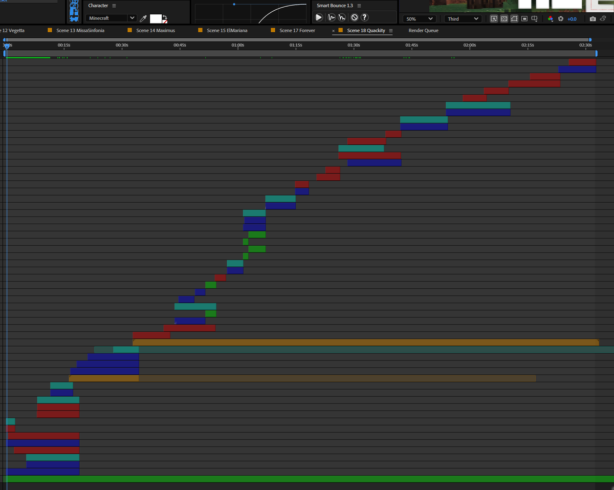 After Effects tower check 😂