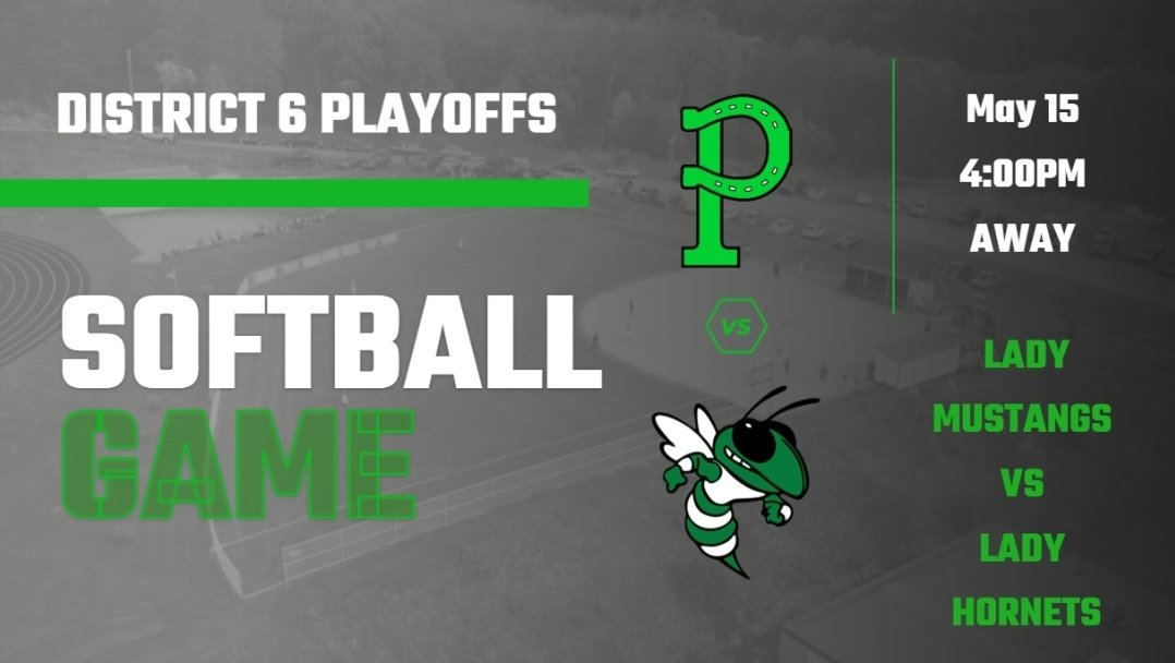🏃‍♂️🏃‍♀️ District 6 Championships Day 2!! 🏃‍♀️🏃‍♂️

⚾️ District 6 Playoffs GAMEDAY!! ⚾️

🥎 District 6 Playoffs GAMEDAY!! 🥎

Good Luck to all of our Mustangs competing today!! 💪🏼🐎