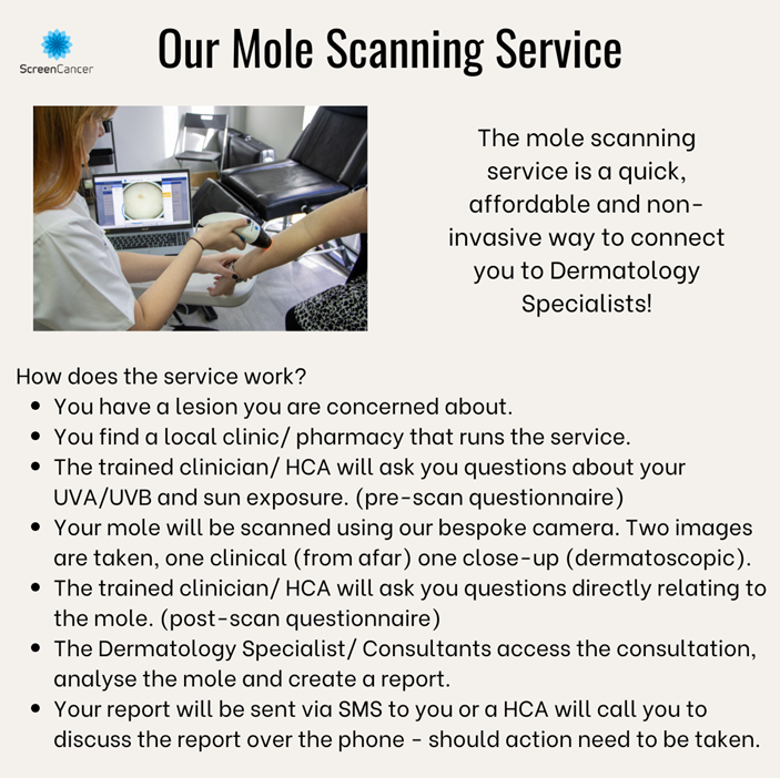 ScreenCancer_UK's tweet image. Now that you know how to check your moles. Have you noticed any lesions/ moles that are new to you or that are changing?🤔
If in doubt, get it checked out! Early detection saves lives! To book in visit - bit.ly/2kQHuhX
#SunAwarenessWeek #SkinCancerAwarenessMonth