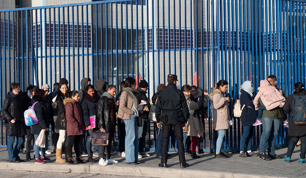📢El 19 de maig vaga i concentració en totes les oficines d'estrangeria. 
⏰de 12.30 h a 14.30 h
CCOO de Catalunya exigeix a l’Administració que es garanteixin els drets del personal de les oficines d’Estrangeria i els de les persones usuàries. 

ccoo.cat/fsc/noticies/c…