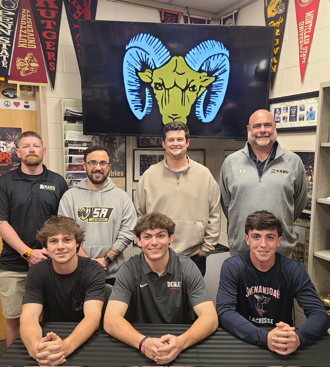 Congrats <a href="/SouthernRamsLAX/">SouthernRamsLAX</a> players, on their college commitments:
Joey Kessler - <a href="/DSUBulldogs/">DeSales Athletics</a> 
Collin Markoski - <a href="/illinoistechlax/">illinoistechlacrosse</a> 
Anthony Oddo - <a href="/SUHORNETSLAX/">Shenandoah Lacrosse</a> 

Best of Luck! #HSLive 
#RamPride🐏🥍🖤💛🇺🇲 

<a href="/TAPStaffordLBI/">TAPinto Stafford/LBI</a> <a href="/BiggySandPaper/">David Biggy</a> <a href="/Bob_Badders/">Bob Badders</a> <a href="/JSSInsider/">Shore Sports Insider</a> <a href="/ACPressMulranen/">Patrick Mulranen</a>