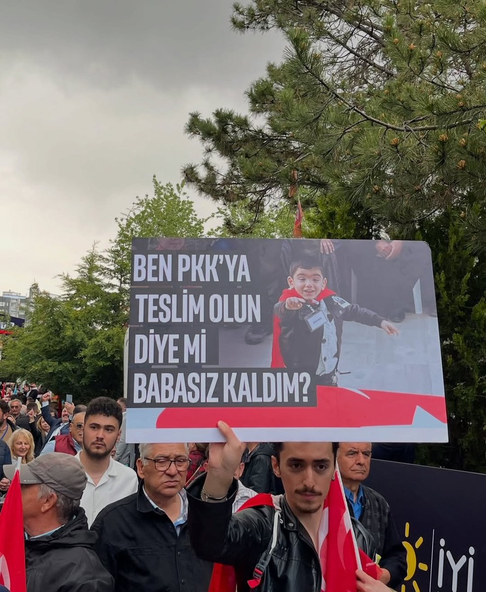 "Ben PKK'ya teslim olun diye mi babasız kaldım?"