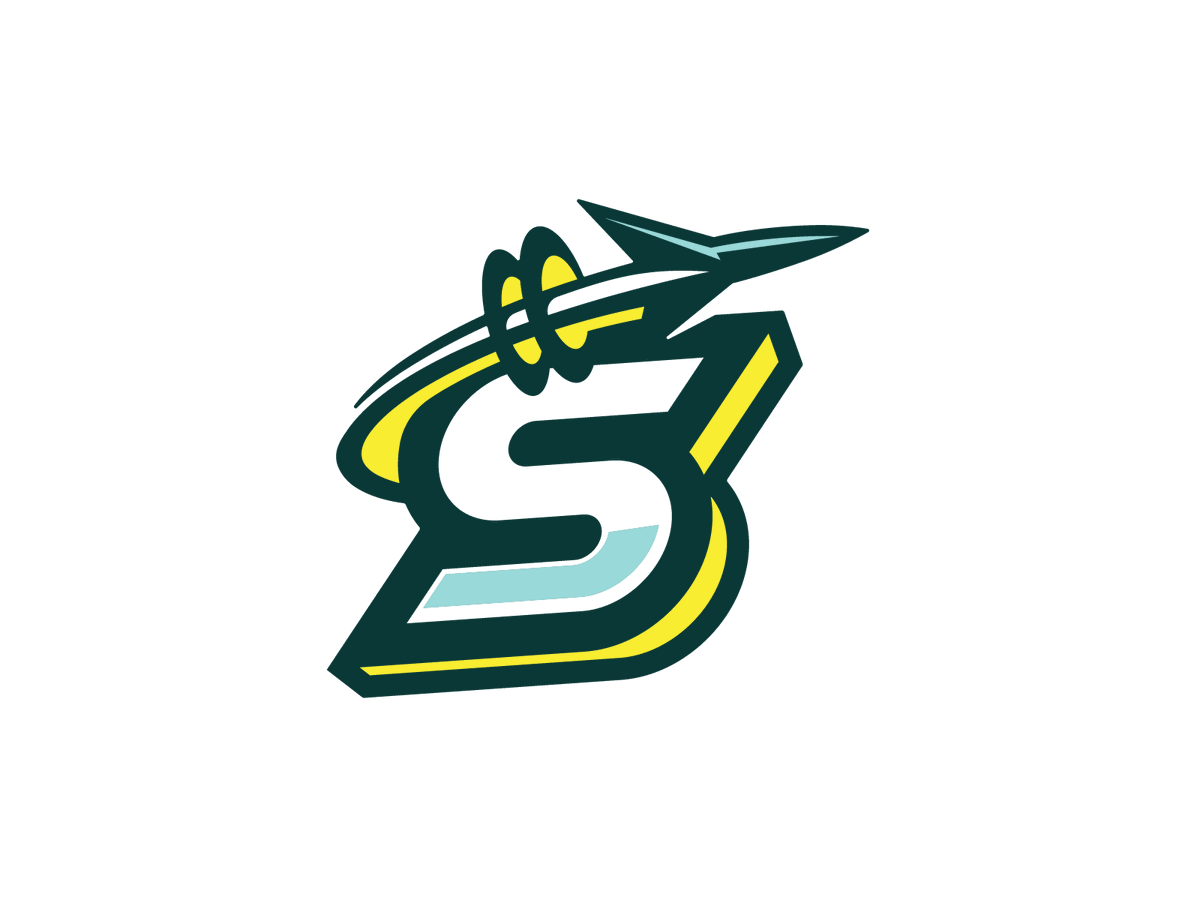 SeanMcCarthyGuy's tweet photo. Tinkering with an old Sonics concept logo. https://t.co/I0R34rwXHD