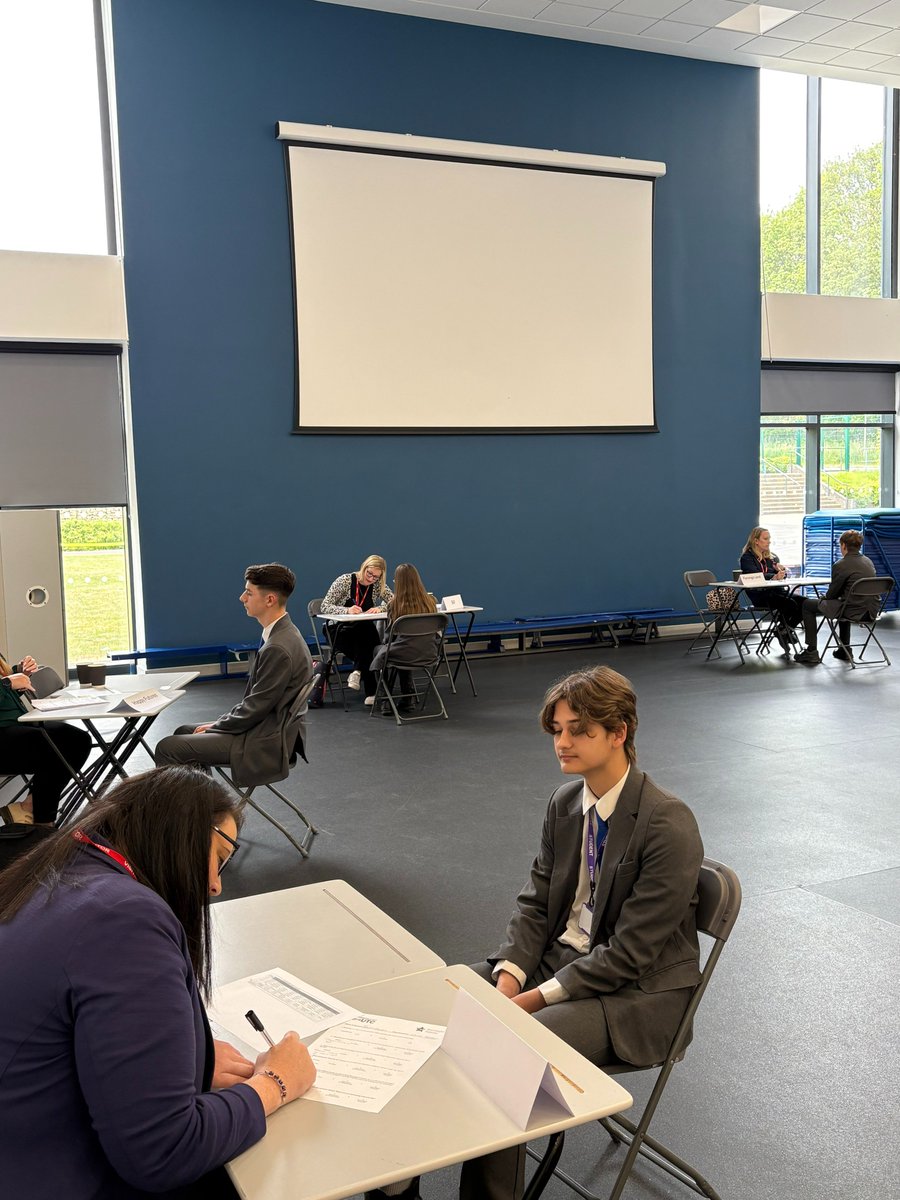 Today local employers held mock interviews with Y9 students. Mock interviews are great for gaining confidence with different skills. Huge thanks go to <a href="/flamingolanduk/">Flamingo Land Resort</a>, <a href="/GCHQ/">GCHQ</a>, <a href="/castlegroup71/">Castle Group Ltd</a>, <a href="/S6F/">Scarborough 6th Form</a>, <a href="/HappyFuturesNY/">Happy Futures</a>, <a href="/QuicklineUK/">Quickline</a>, <a href="/KDRecruitmentUK/">KD Recruitment</a> and <a href="/inspchoices_uc/">Inspiring Choices Programme</a> for their time!