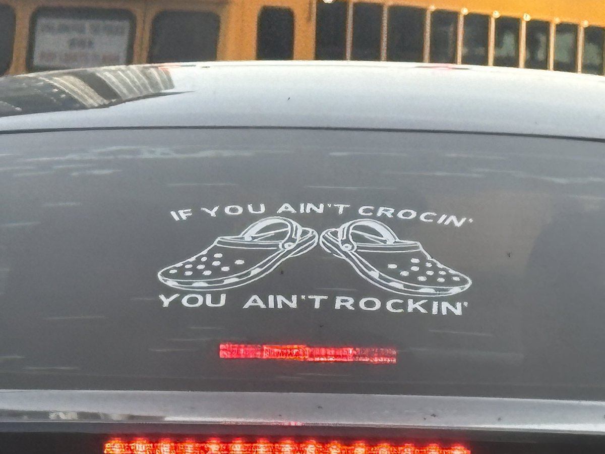 Some people really love their <a href="/Crocs/">Crocs</a>