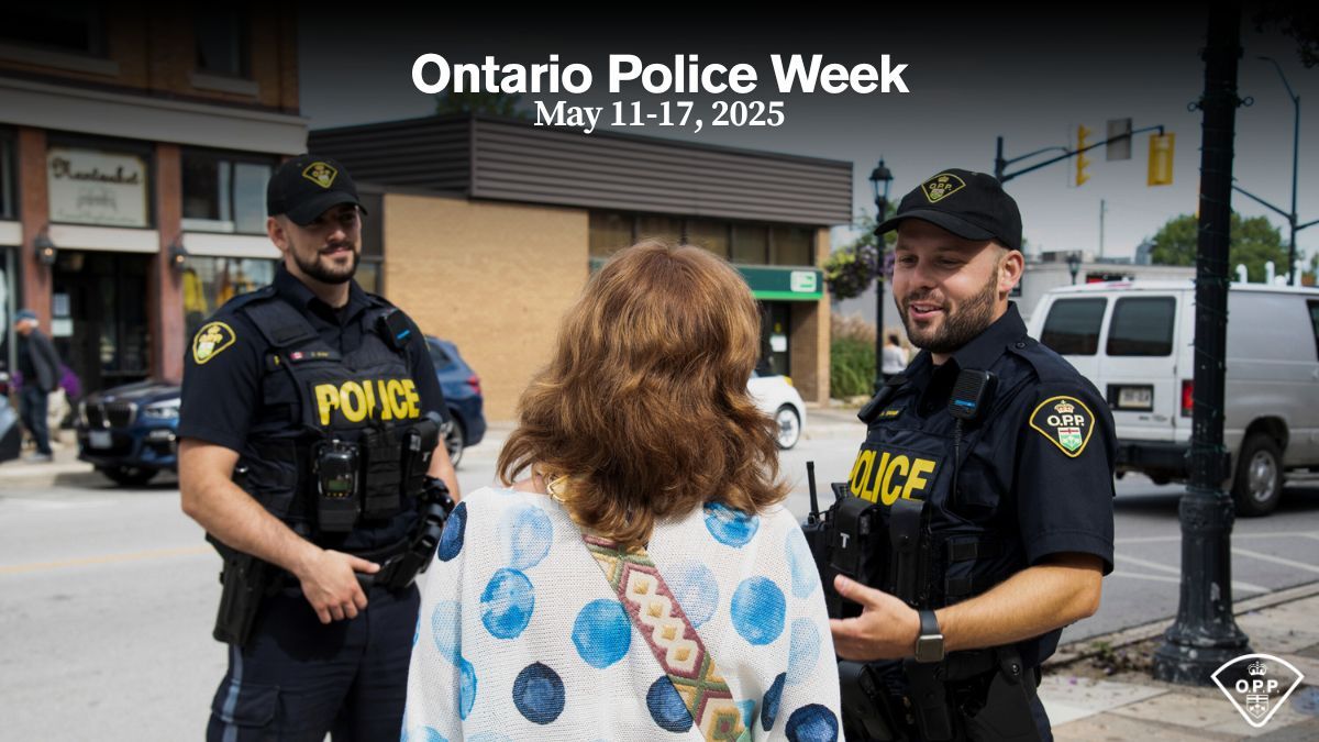 It’s #PoliceWeekON! This year’s theme, #ProtectingOntario, highlights the vital role police personnel – both uniform and civilian – play in keeping our communities safe, and how strong community partnerships help make that possible.

Policing isn’t just about enforcement – it’s