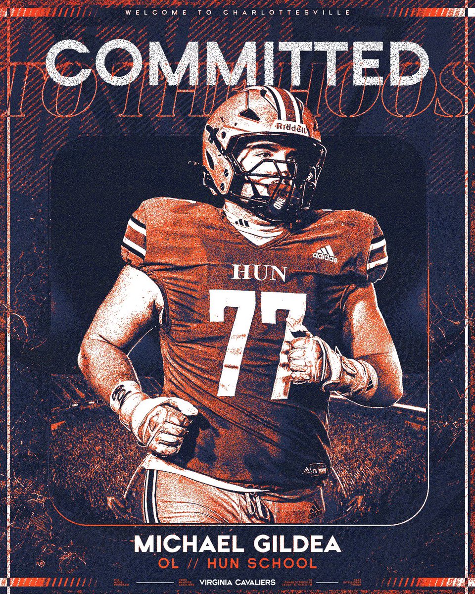 Michael Gildea (@michaelgildea77) on Twitter photo I’m extremely excited and blessed to announce my commitment to the University of Virginia! I want to give a huge thank you to my mom, family, friends, teammates, and coaches for all their support. Go Hoos!!
<a href="/Coach_TerryHeff/">Terry Heffernan</a> <a href="/Coach_TElliott/">Tony Elliott</a>
<a href="/jsperos/">Justin Speros</a>
<a href="/Red_Zone75/">Todd Smith</a> <a href="/Tonyrazz03/">Tony Racioppi</a> I’m extremely excited and blessed to announce my commitment to the University of Virginia! I want to give a huge thank you to my mom, family, friends, teammates, and coaches for all their support. Go Hoos!!
<a href="/Coach_TerryHeff/">Terry Heffernan</a> <a href="/Coach_TElliott/">Tony Elliott</a>
<a href="/jsperos/">Justin Speros</a>
<a href="/Red_Zone75/">Todd Smith</a> <a href="/Tonyrazz03/">Tony Racioppi</a>