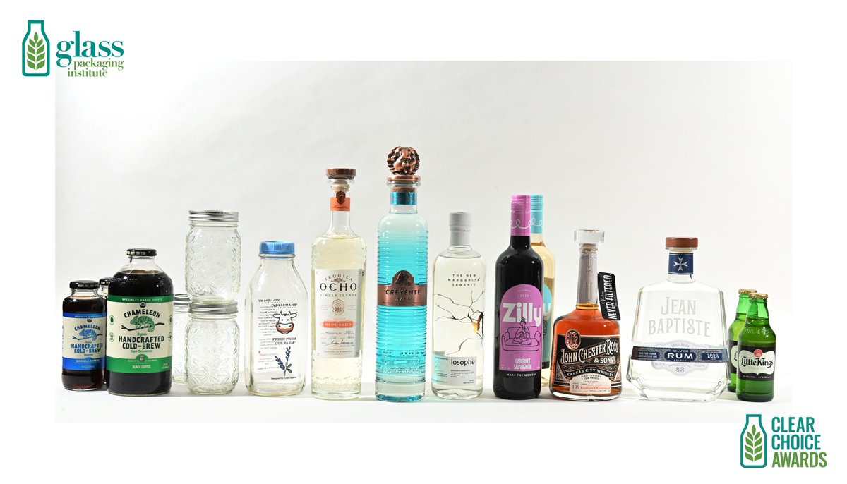 Congrats to the 2025 Clear Choice Award winners! 🏆

These standout glass packaging designs showcase innovations in sustainability &amp; storytelling.

🔗 See the full list: gpi.org/clear-choice-a…

#ClearChoiceAwards #GlassPackaging #Design #PackagingInnovation