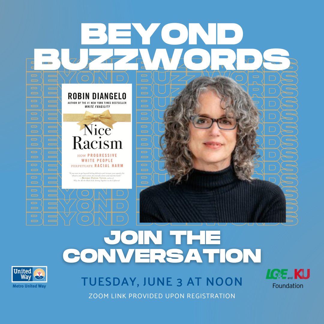 Back by popular demand! Dr. Robin DiAngelo, one of the most sought-after speakers in our Beyond Buzzwords series, returns for another impactful discussion. 

Join us June 3! Register today for free &gt;&gt; loom.ly/M-pzWHQ

#LIVEUNITED #BeyondBuzzwords