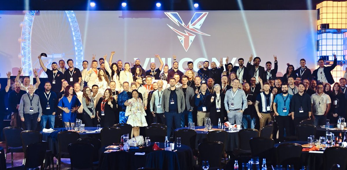 Vulcan Forged (@vulcanforged) on Twitter photo Throwback to VulCon 4:
🔥 150+ attendees
🔥 10+ major announcements
🔥 5+ epic presentations
🔥 4 live game booths
VulConnect will be different — but just as electric.
A new vibe. Same Vulcan spirit.🧡 Throwback to VulCon 4:
🔥 150+ attendees
🔥 10+ major announcements
🔥 5+ epic presentations
🔥 4 live game booths
VulConnect will be different — but just as electric.
A new vibe. Same Vulcan spirit.🧡