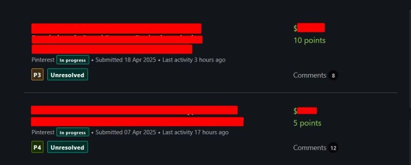 mohamedashraf_w's tweet photo. Pinterest Hacked
When you test something...
The system says: "Nope!"
But you still get the result you didn’t ask for.
Some bugs just have a mind of their own.
#Bugcrowd #HackerOne #Synack #YesWeHack #Intigriti #OpenBugBounty #Zerocopter #Hacktrophy #Cobalt #CyberSecPlatforms https://t.co/9GvAY1mM4K