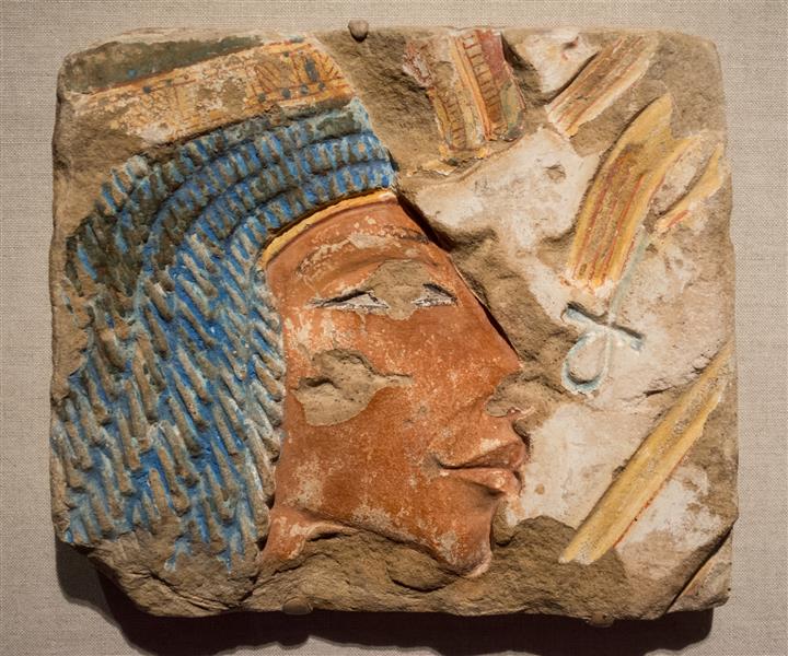 Imotha1's tweet image. #AncientArt

Talatat portret kraljice Neferiti, 1357-1353. BC