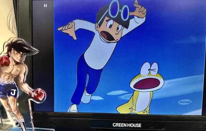 本日、『ど根性ガエル』久しぶりに見ました。作画どんどん良くなって行きますね!そして背景も素晴らしい! 