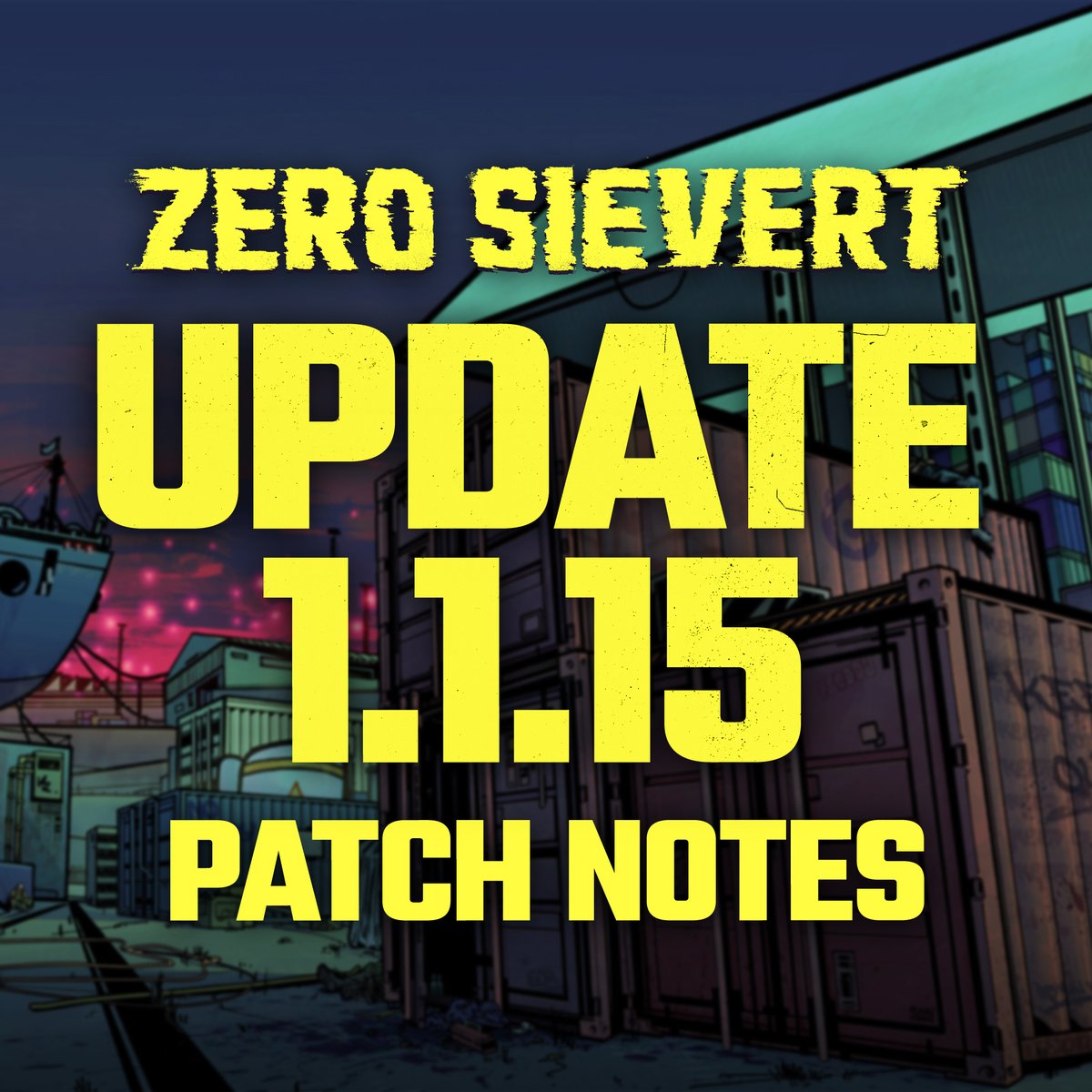 🚨 ZERO Sievert Patch 1.1.15 is LIVE! 🚨

🛠️ Bug fixes, UI polish, modding upgrades &amp; new game event hooks!
⚙️ Modders, it’s time to shine — the docs are updated too.
📜 Full patch notes 👉 steamcommunity.com/games/1782120/…

#ZEROSievert #indiegames #modding