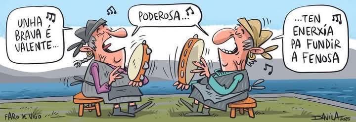 OBichero's tweet image. Esa brava #humorgalego #davila #obichero