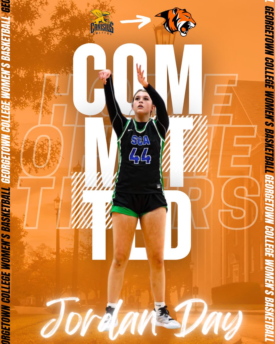 Welcome to the Tiger Family, Jordan Day! We are excited to have you! 🐅🧡🏀