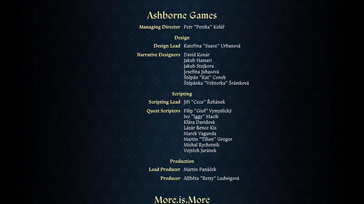 Ashborne Games (@ashbornegames) on Twitter photo We're proud to have cooperated with <a href="/WarhorseStudios/">Warhorse Studios</a> on Kingdom Come: Deliverance II – Brushes with Death!
Kudos to our team members and Warhorse Studios for their hard work. 👏 Enjoy the newest DLC for your journey in Bohemia! We're proud to have cooperated with <a href="/WarhorseStudios/">Warhorse Studios</a> on Kingdom Come: Deliverance II – Brushes with Death!
Kudos to our team members and Warhorse Studios for their hard work. 👏 Enjoy the newest DLC for your journey in Bohemia!