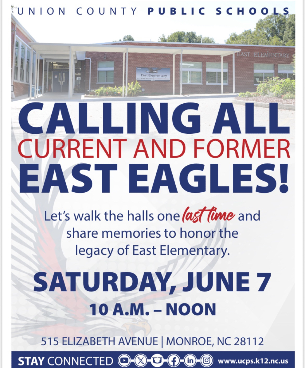 East Elementary School (@eastesnc) on Twitter photo Please join us! You don’t want to miss it! <a href="/AGHoulihan/">Andrew G. Houlihan</a> <a href="/UCPSNC/">Union County Public Schools</a> <a href="/DennyFerguson2/">Denny Ferguson</a> <a href="/boatcandice/">Candice Boatright</a> Please join us! You don’t want to miss it! <a href="/AGHoulihan/">Andrew G. Houlihan</a> <a href="/UCPSNC/">Union County Public Schools</a> <a href="/DennyFerguson2/">Denny Ferguson</a> <a href="/boatcandice/">Candice Boatright</a>