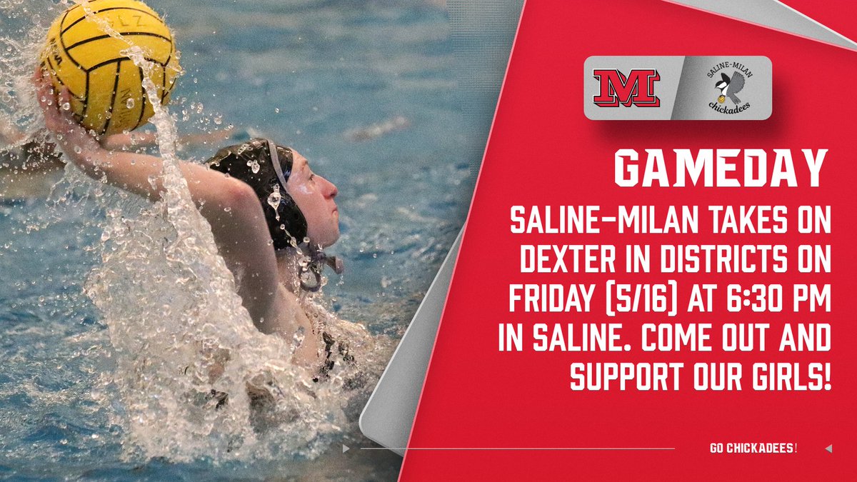 It's time for Districts! Go Saline-Milan Chickadees!