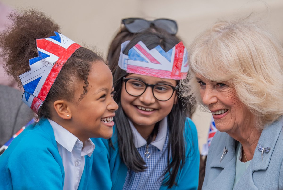King Charles III and Queen Camilla visit Bradford in West Yorkshire today. 👑👑👑