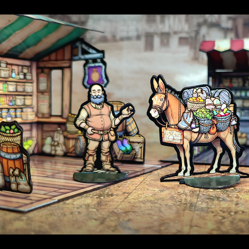 The General Goods Stall is out! It's a foldable 3d paper mini with different parts you can combine, easy to print, cut and assemble. 
You can get it here: patreon.com/posts/717-gene…
#Dnd #TTRPG #RPG #Dnd5e #prop #papercraft