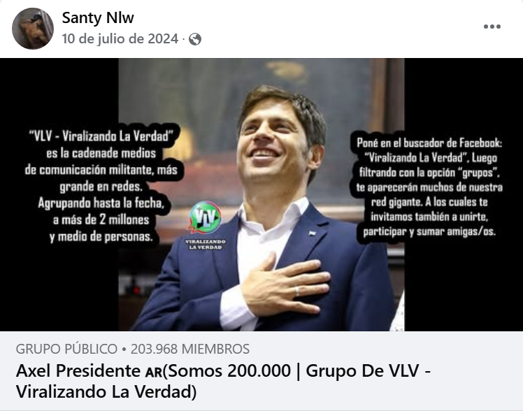 Domador___'s tweet photo. Los kukas infiltran gente en los actos de Milei

Por ejemplo, acá lo tienen a Santiago Wilberger, militante de Menendez y Kicillof, diciendo que le ofrecieron plata por ir al cierre de campaña de LLA https://t.co/tf0kQOcjSf