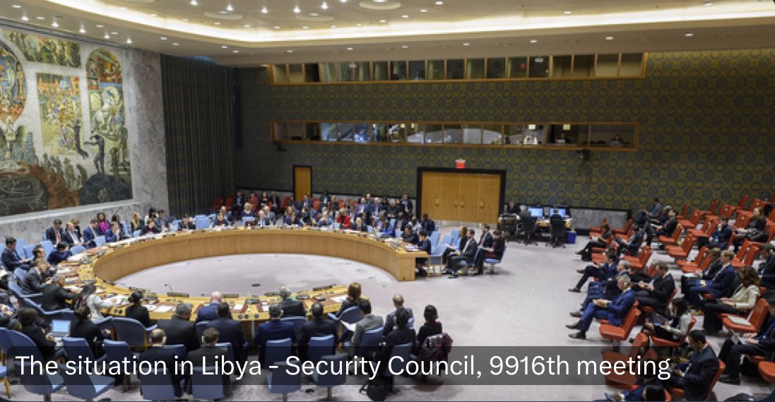 #ICC Prosecutor KarimKhanQC briefs the UN Security Council #UNSC on the Situation in #Libya.

Source: ICC