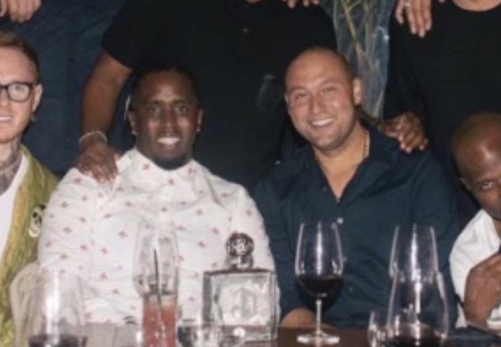 YANKPLANE06's tweet image. Anthony Volpe’s idol with Diddy. Volpe idolized Derek Jeter, saw him as a hero, and wanted to be just like him. The Yankees should have serious character concerns about their shortstop idolizing an alleged Diddy party participant.