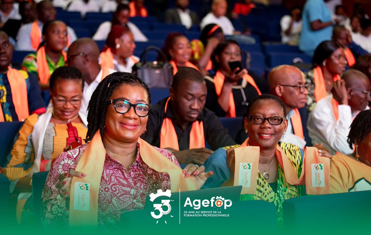 Nous y sommes ! La cérémonie des 33 ans de l’AGEFOP est lancée. Les participants sont en place, prêts pour un moment fort en engagement, inspiration et promesses pour l’avenir.
📍 CRRAE UMOA – Plateau
#AGEFOP33Ans #JeunesseEngagée
