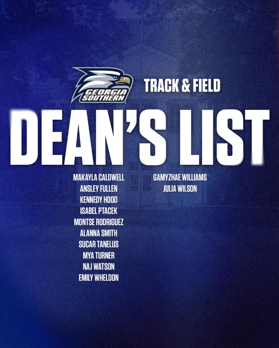 Image from GS Track & Field (@GSAthletics_TF)