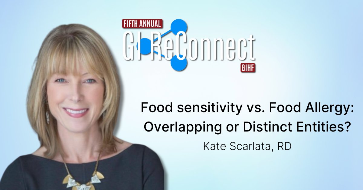 🥗 Food sensitivity vs. Food Allergy: Overlapping or Distinct Entities?

Join Kate Scarlata, RD at GI ReConnect as she breaks down the key distinctions and clinical implications of food-related reactions.

🔗 Don’t miss it—register now at loom.ly/po91J_8