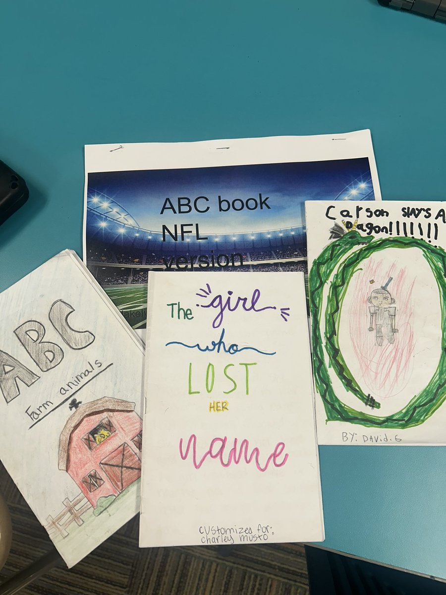 Sixth graders got to share the books they wrote for their book buddies today! 📚📝 <a href="/ayerelementary/">Ayer Elementary</a>