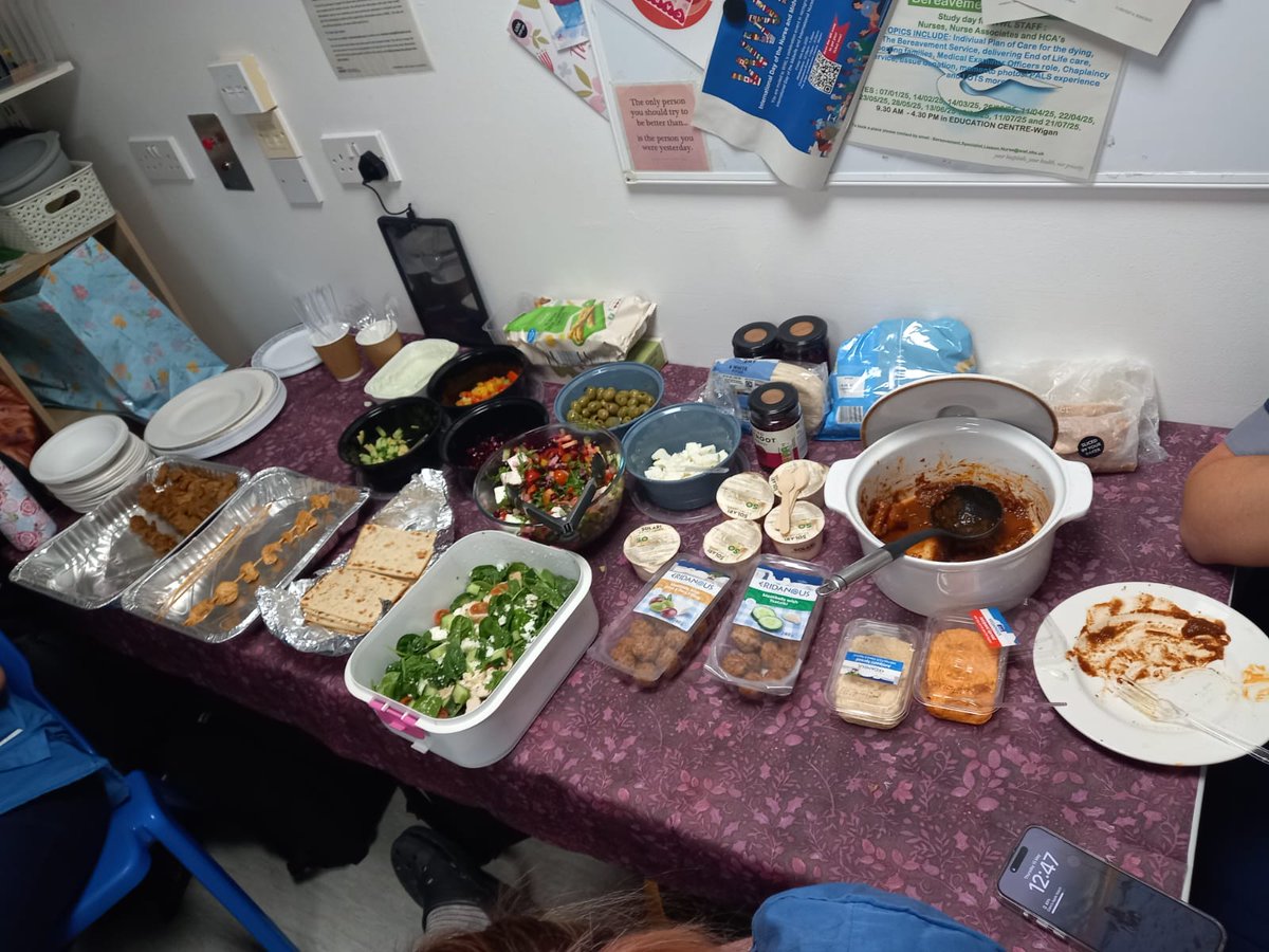 Kim Whiteside (@kim_whiteside) on Twitter photo Astley Ward team <a href="/WWLNHS/">WWL NHS</a> continuing their journey around the world with Greece today 🇬🇷 visited by <a href="/worgan_stacey/">Stacey Worgan</a> 😊 looks yummy! Supporting teams to look after their health and wellbeing by sharing a meal with colleagues <a href="/DonnaHe1112/">Donna Hewitt</a> #internationalnursesweek
#TeamMedicineWWL Astley Ward team <a href="/WWLNHS/">WWL NHS</a> continuing their journey around the world with Greece today 🇬🇷 visited by <a href="/worgan_stacey/">Stacey Worgan</a> 😊 looks yummy! Supporting teams to look after their health and wellbeing by sharing a meal with colleagues <a href="/DonnaHe1112/">Donna Hewitt</a> #internationalnursesweek
#TeamMedicineWWL