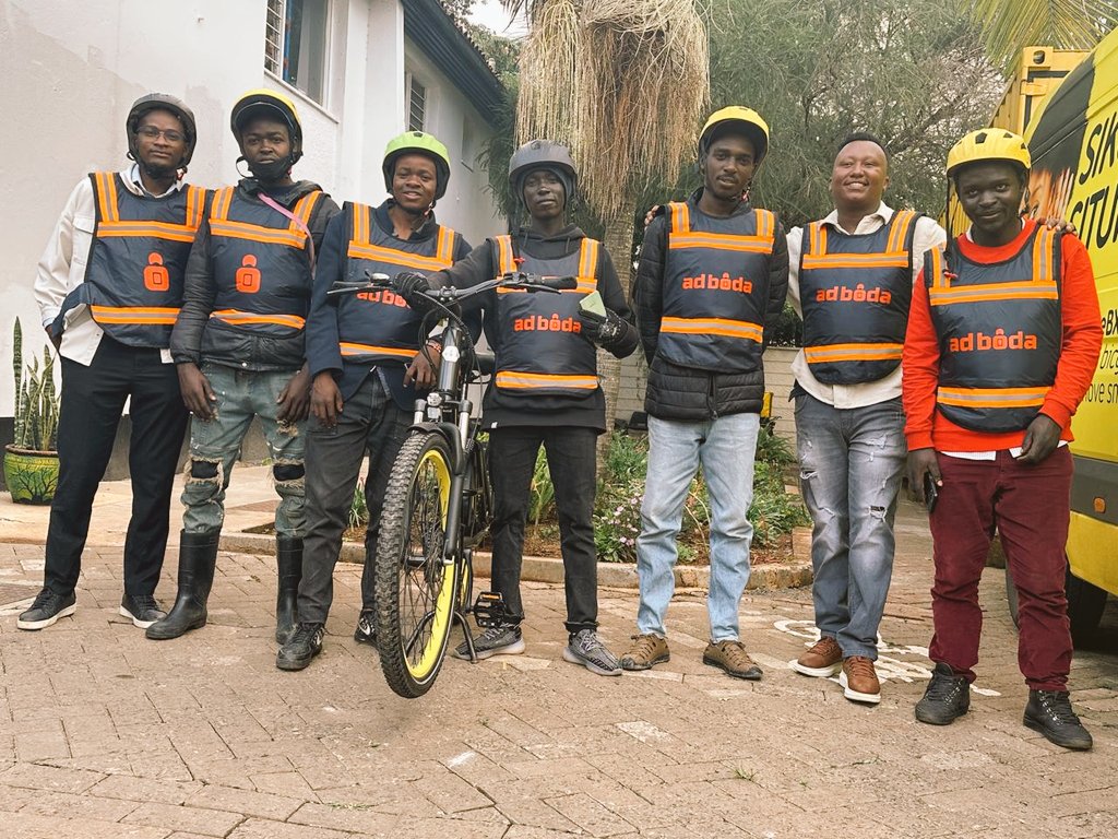 MkenyaMzi's tweet image. I am happy to announce Adboda in partnership with Ebee Africa rolled out. The goal is to push e-mobility, sustainability and advertising beyond the boundaries