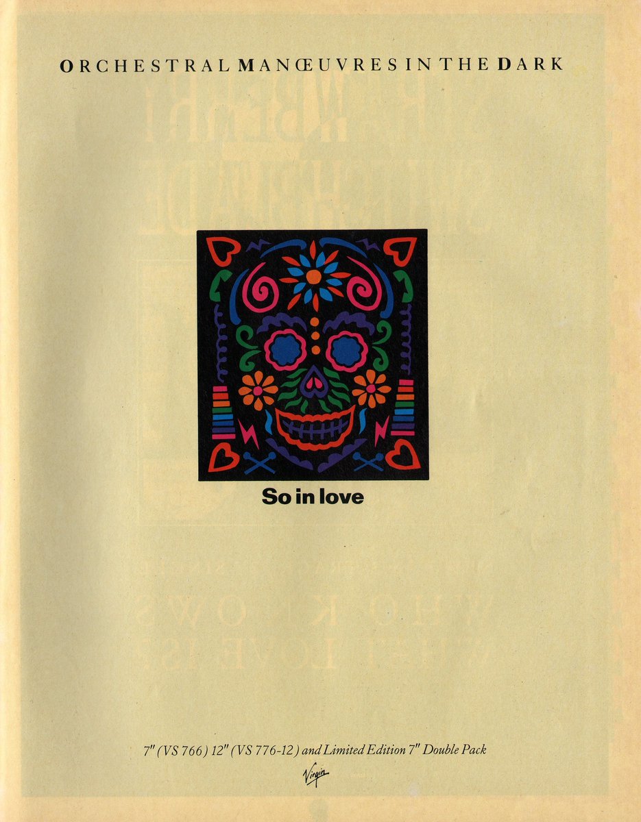 New OMD single...OUT NOW! #SoInLove40 #OMD40