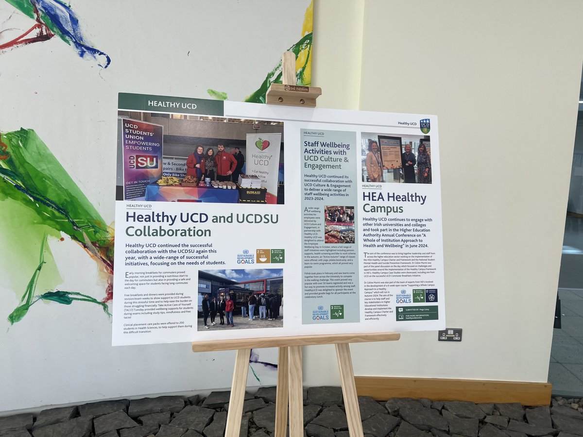 Healthy UCD (@healthyucd) on Twitter photo A lovely gathering this morning to mark the launch of the UCD Community Engagement Report, showcasing all of the amazing and impactful work happening within UCD and beyond. Delighted to see some of our work being showcased too. Well done <a href="/UCDCommunity/">UCD in the Community</a> A lovely gathering this morning to mark the launch of the UCD Community Engagement Report, showcasing all of the amazing and impactful work happening within UCD and beyond. Delighted to see some of our work being showcased too. Well done <a href="/UCDCommunity/">UCD in the Community</a>