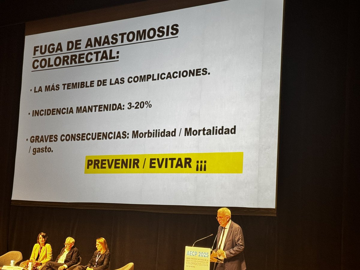 #incontinencia365dias
#XXVIIIcongresonacional
<a href="/AECP_FAECP/">AECP</a> #Murcia #simposio #ethicon #cirugiacolorectal  la importancia de las nuevas #tecnologias #anastomosis Dr.RAMONFERRES <a href="/htrueta/">Hospital Trueta</a> <a href="/AECP_FAECP/">AECP</a>