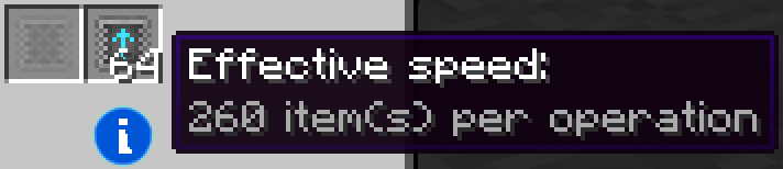 A8_games's tweet image. アップグレードの最大スタックサイズを64個
最大抽出量は毎秒260アイテムに変更されます。
ModはまもなくCurseForgeでリリース
#Minecraft 
#EnderIO