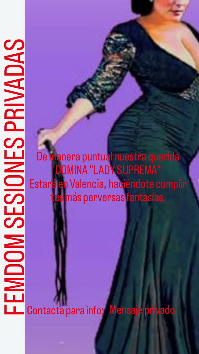 Hago de su secretaria.
Mensaje privado