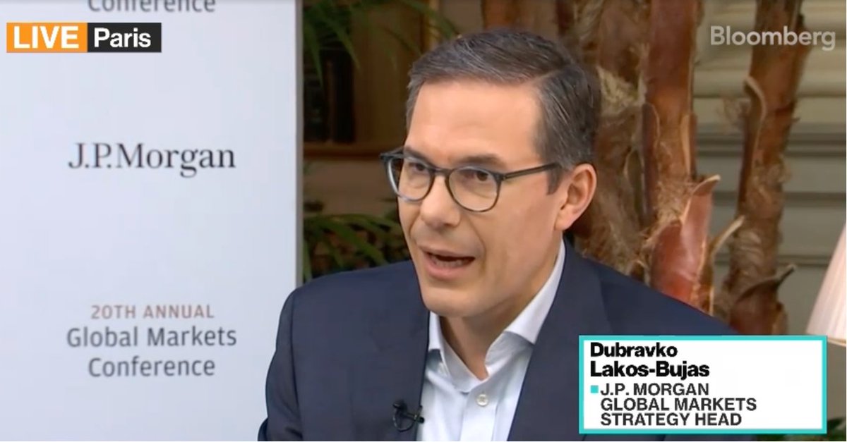Dubravko Lakos-Bujas, Head of Global Markets Strategy, sat down with Bloomberg to discuss global trade amid macroeconomic shifts and the growth prospects for European fixed income markets at the 20th annual J.P. Morgan Global Markets Conference. spr.ly/6019N5UOT