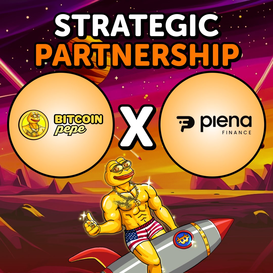 🤝🏼 Bitcoin Pepe x Plena Finance 🤝🏼 When the king of Bitcoin Layer 2  meets the smoothest Gen AI in the game...big things happen!🚀 ✓  @PlenaFinance will power the next phase of