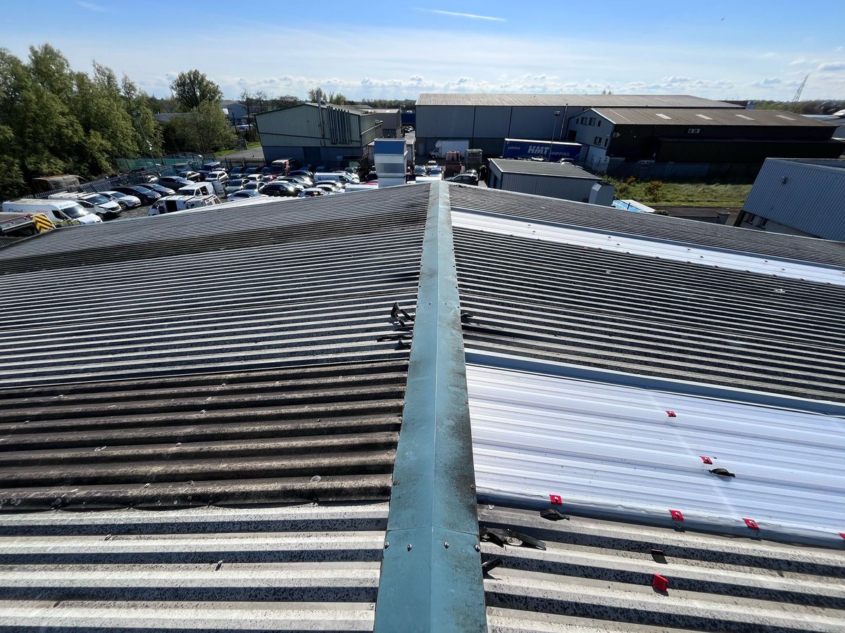 oconnorroofing (@oconnorroofing) on Twitter photo Recently supplied replacement polycarbonate rooflights for a local garage, which completely transformed the light transmission to the interior of their workshop.
You can see the difference between the old and the new ones.
For more, Tel 0429376314 or info@oconnorroofing.ie Recently supplied replacement polycarbonate rooflights for a local garage, which completely transformed the light transmission to the interior of their workshop.
You can see the difference between the old and the new ones.
For more, Tel 0429376314 or info@oconnorroofing.ie