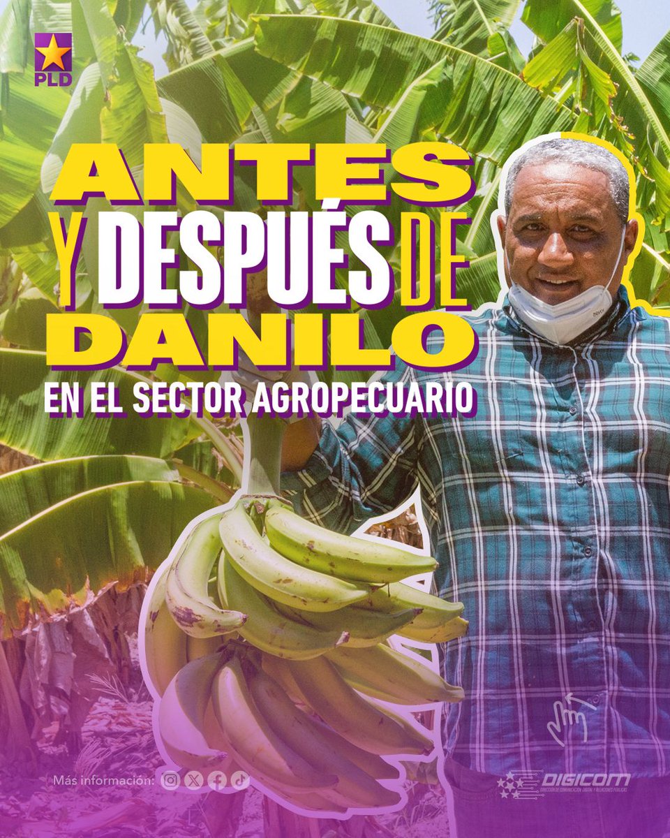 cabrera_cuchy's tweet image. Desde DIGICOMPLD recordamos con orgullo el respaldo que siempre tuvo el gobierno de *Danilo* hacia el campo dominicano y quienes lo cultivan con pasión.

¡Feliz Día del Agricultor! 🌱🌾
#DIGICOMPLD⭐️
